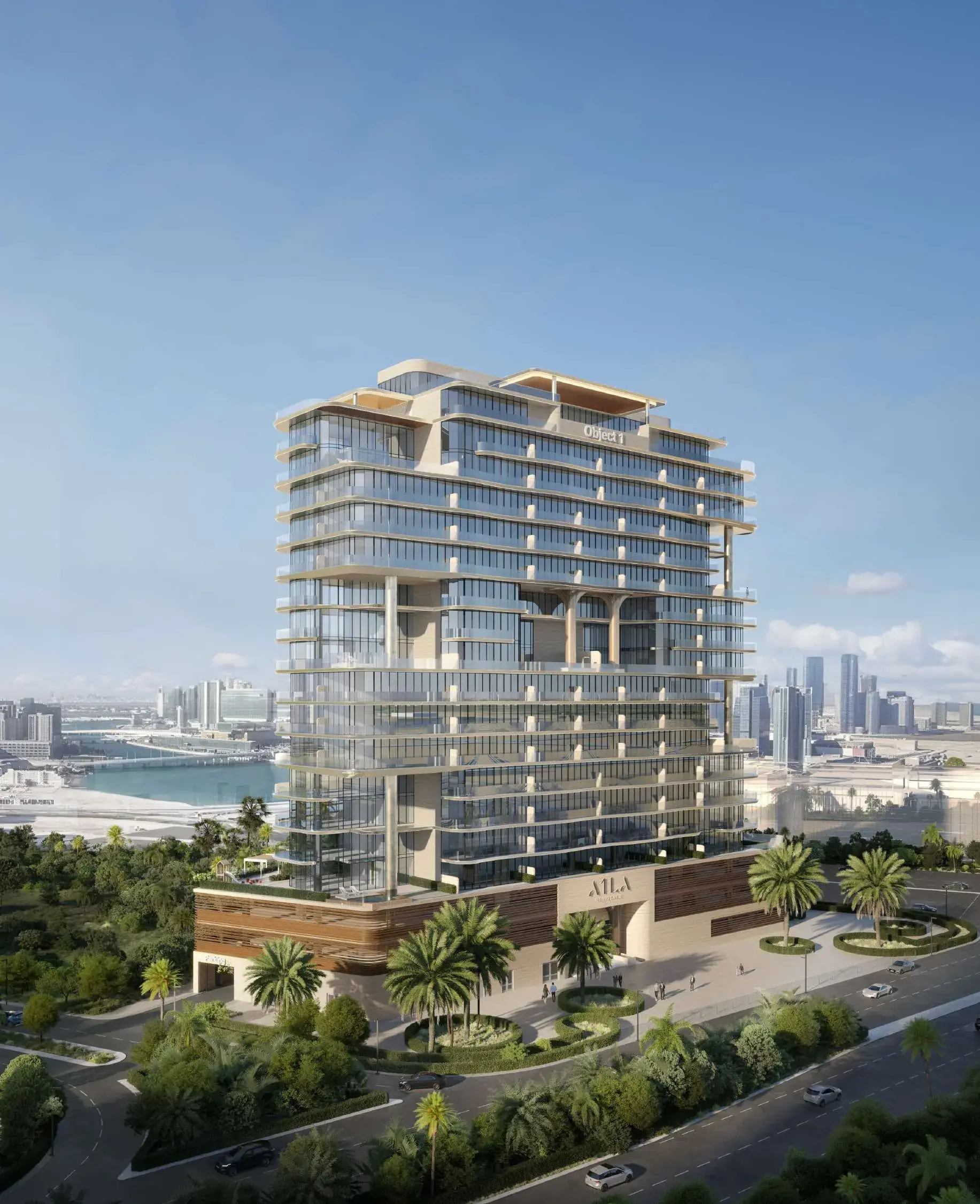 A1LA Residence by Object 1, canal-front residential tower on Al Reem Island, Abu Dhabi
