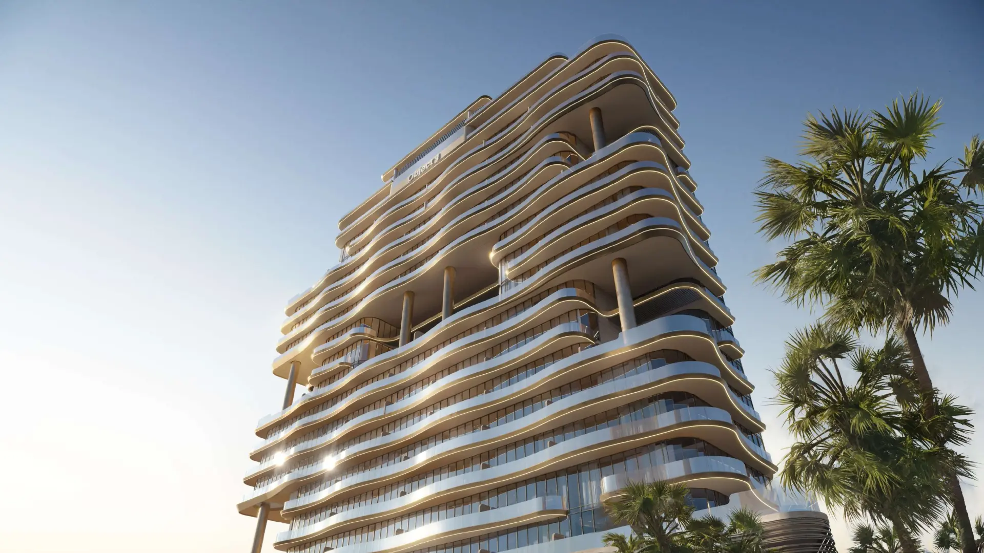 A1LA Residence, A1LA Residence tower and landscaping