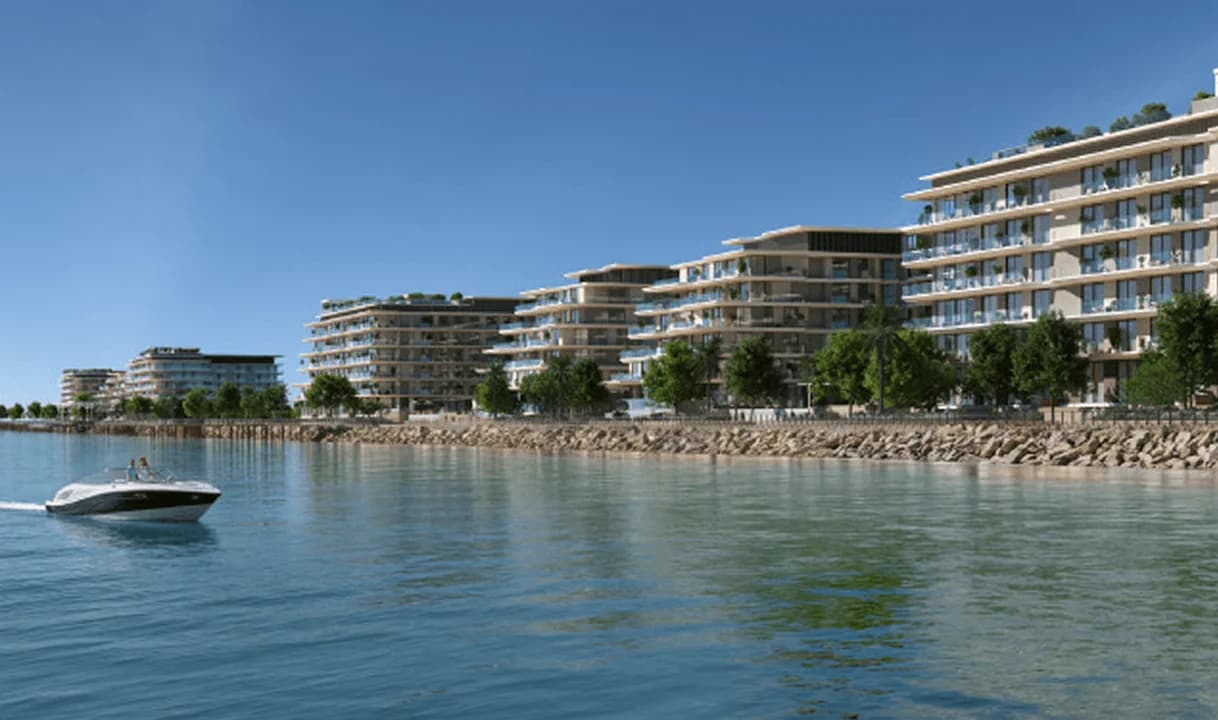 Bashayer north-side waterfront community by Modon on Hudayriyat Island, Abu Dhabi