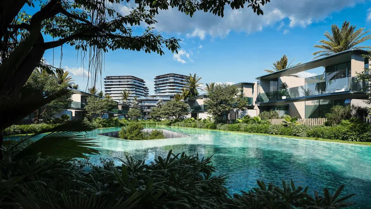 BRABUS Island Lake Villa overlooking the community lake