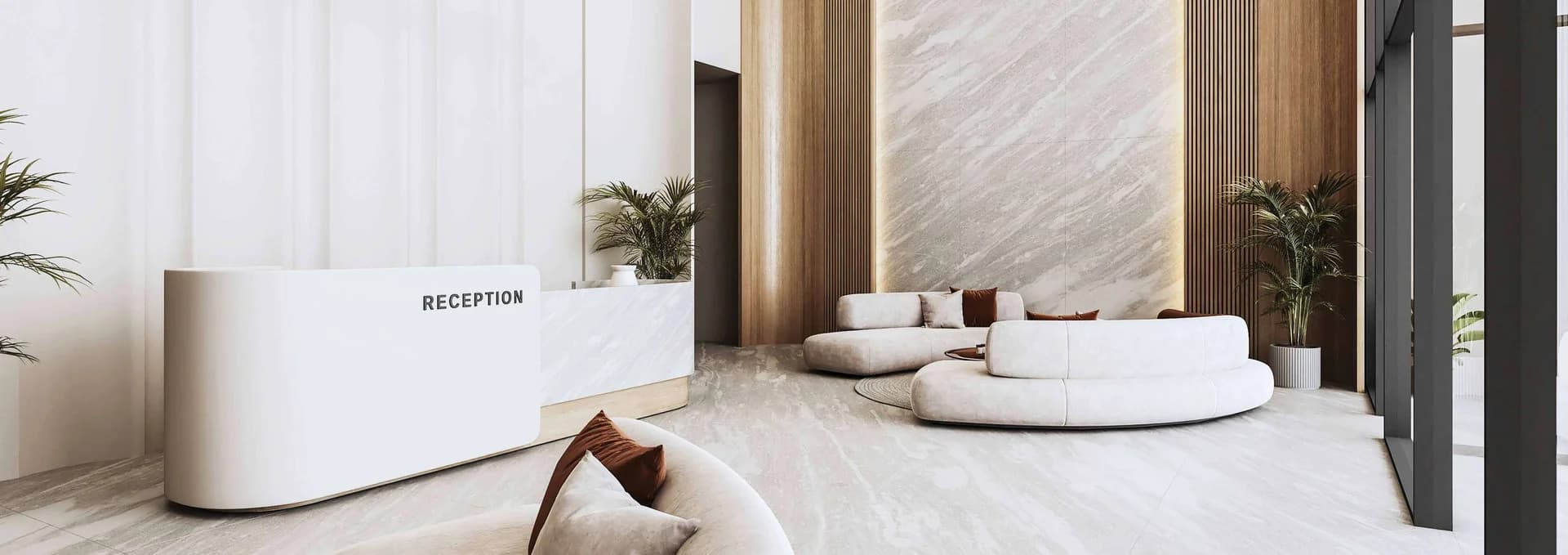 Radiant Waves amenities deck pool and outdoor leisure on Al Reem Island