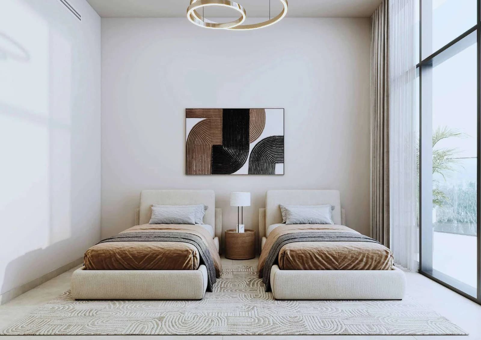 Radiant Waves bathroom premium finish apartment interior Al Reem Island