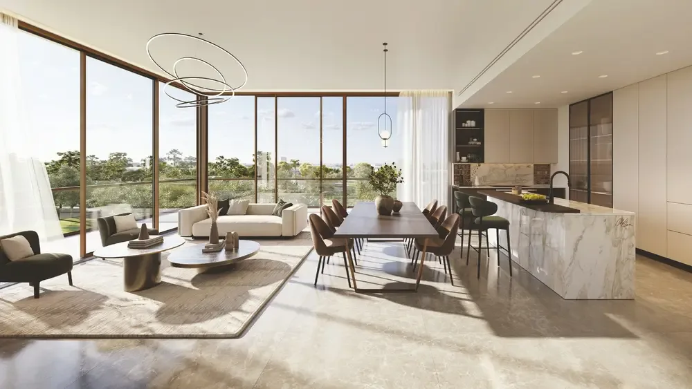 Lifestyle interior plate for Sama Yas on Yas Island, Abu Dhabi