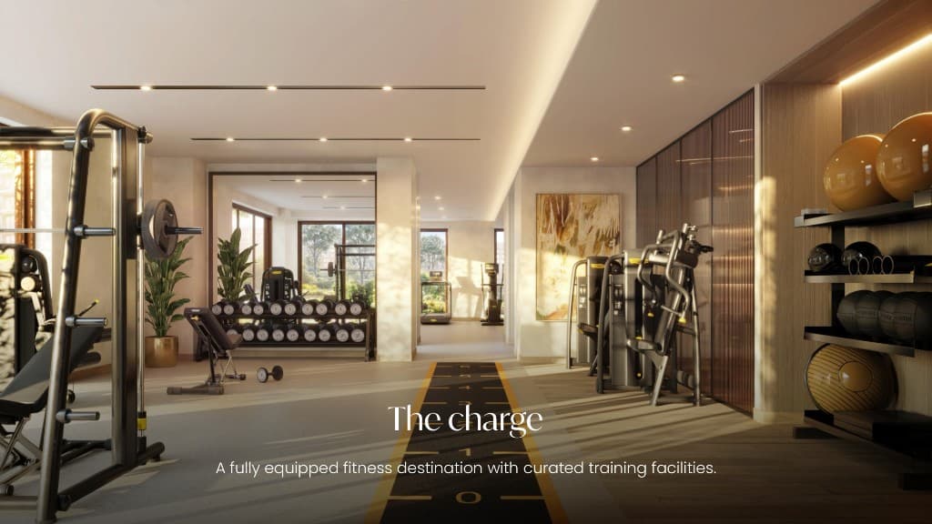 The Charge fitness centre at The Canopies at Yas Point Yas Island Abu Dhabi