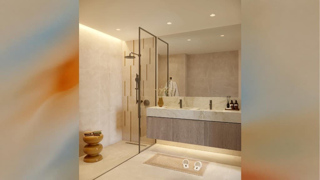 The Canopies at Yas Point finishes bathroom vanity shower Abu Dhabi Yas Island