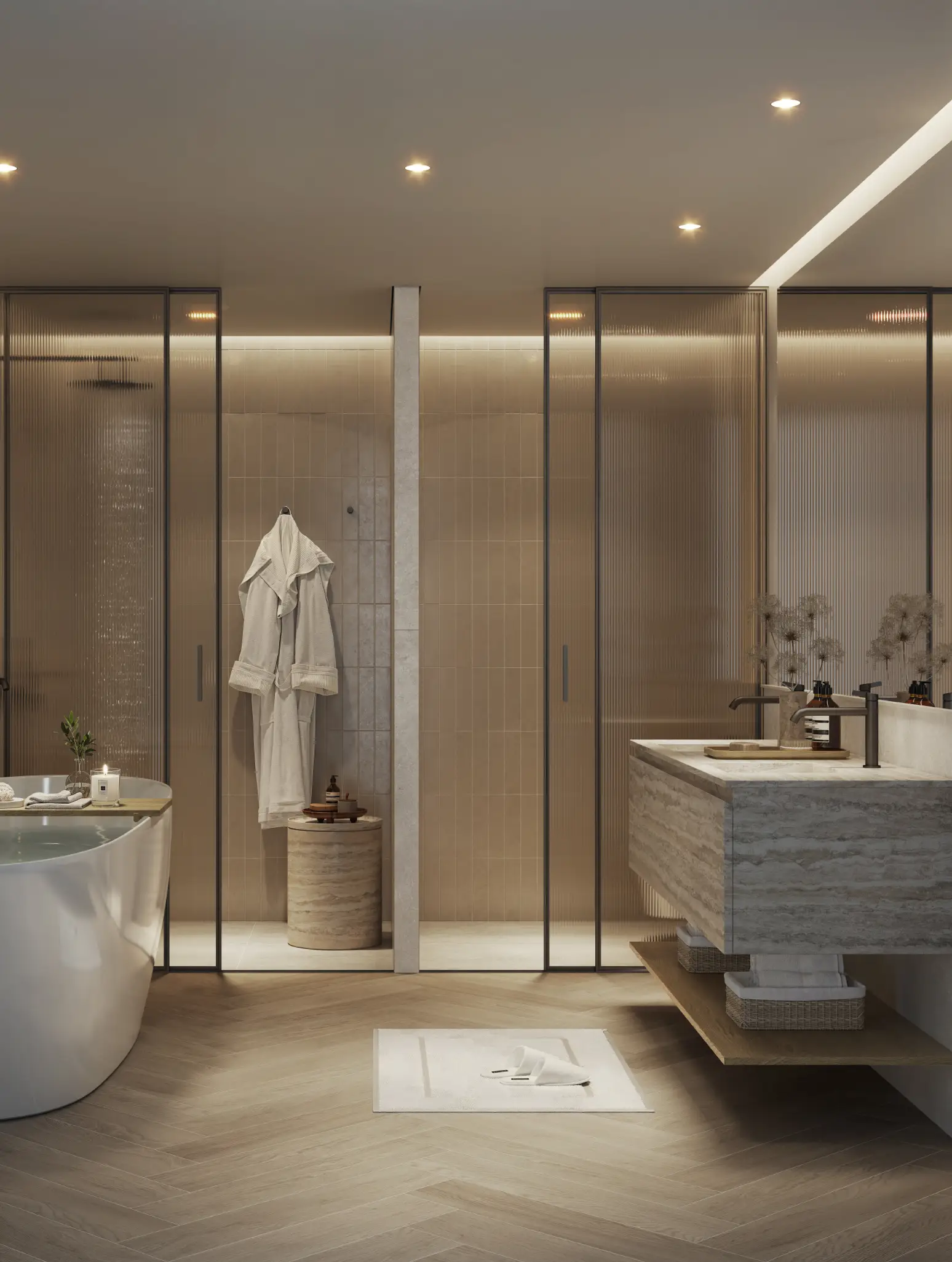 The Row Saadiyat by Aldar in the Saadiyat Cultural District on Saadiyat Island, Abu Dhabi: retail and dining