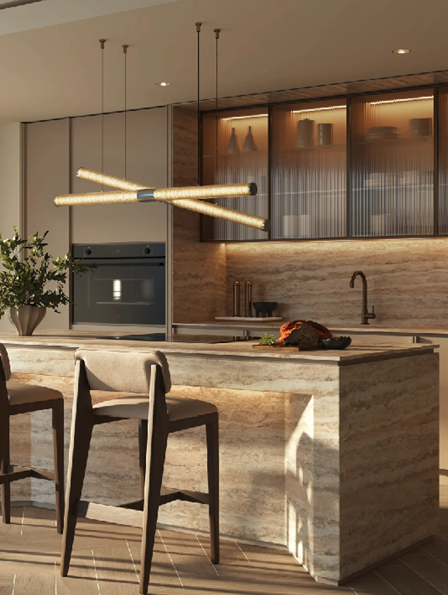 The Row Saadiyat by Aldar in the Saadiyat Cultural District on Saadiyat Island, Abu Dhabi: mid-rise collection