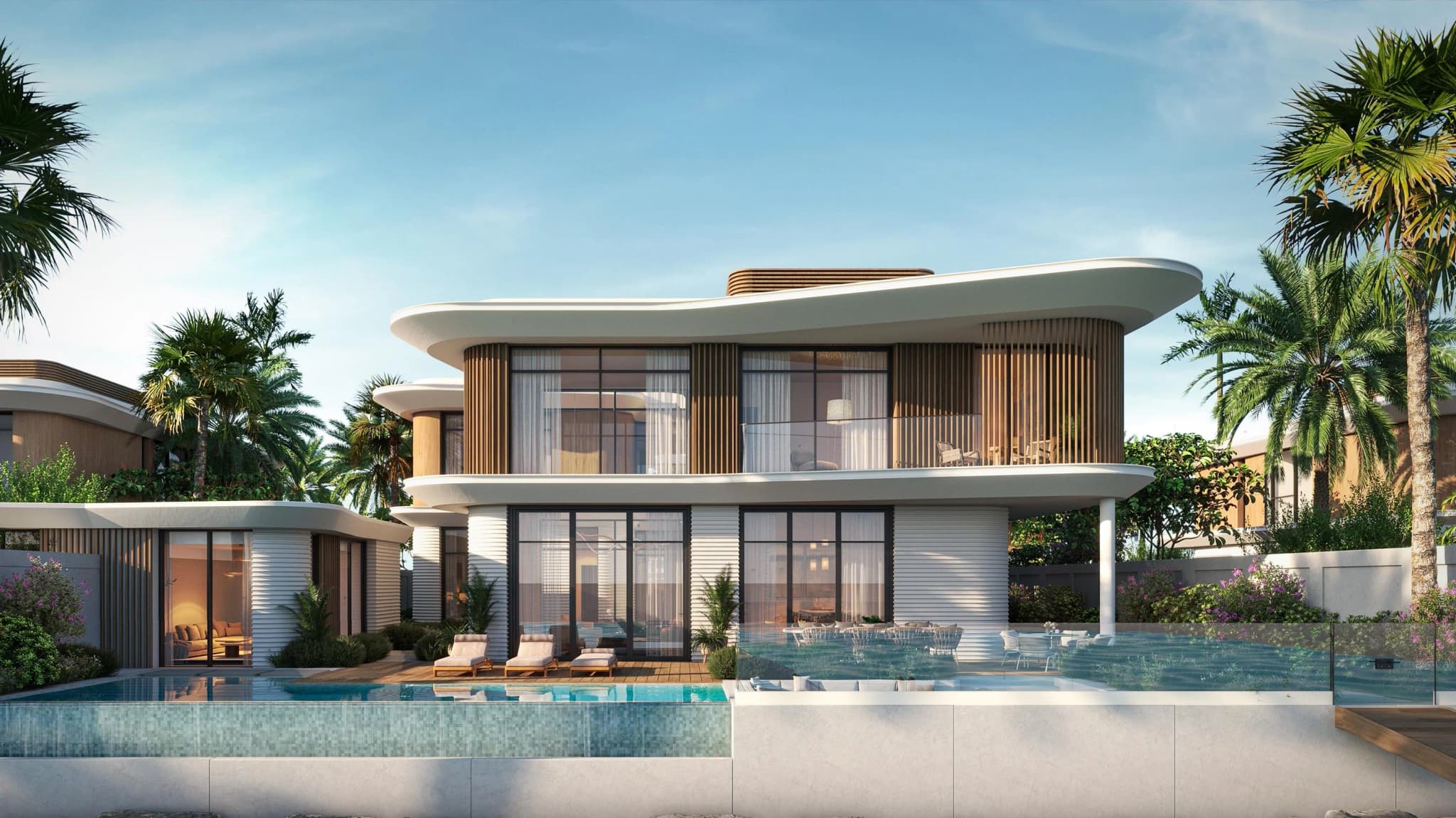 Yas Riva Reserve 5-bedroom canal villa with waterfront frontage on Yas Island by Aldar