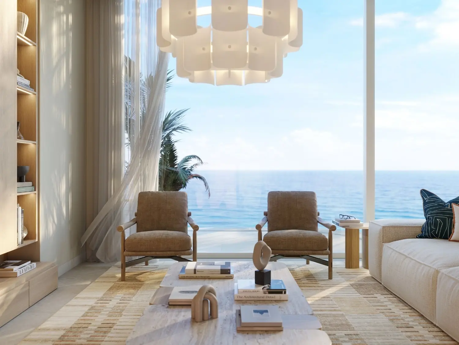 Fahid Beach Terraces amenity spaces on Fahid Island, Abu Dhabi