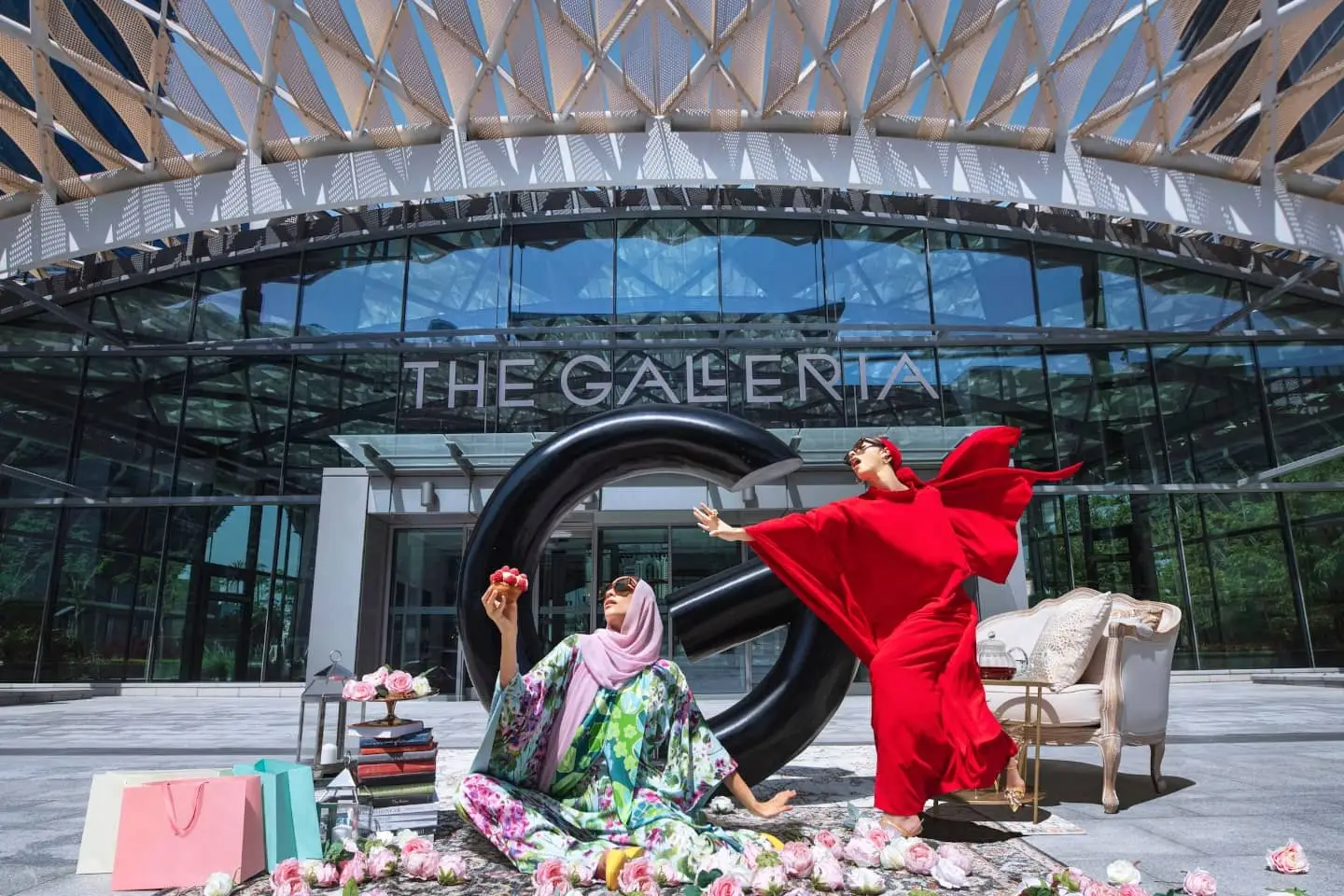 Address Residences Al Maryah Island, Al Maryah Island, Abu Dhabi: The Galleria luxury shopping destination.