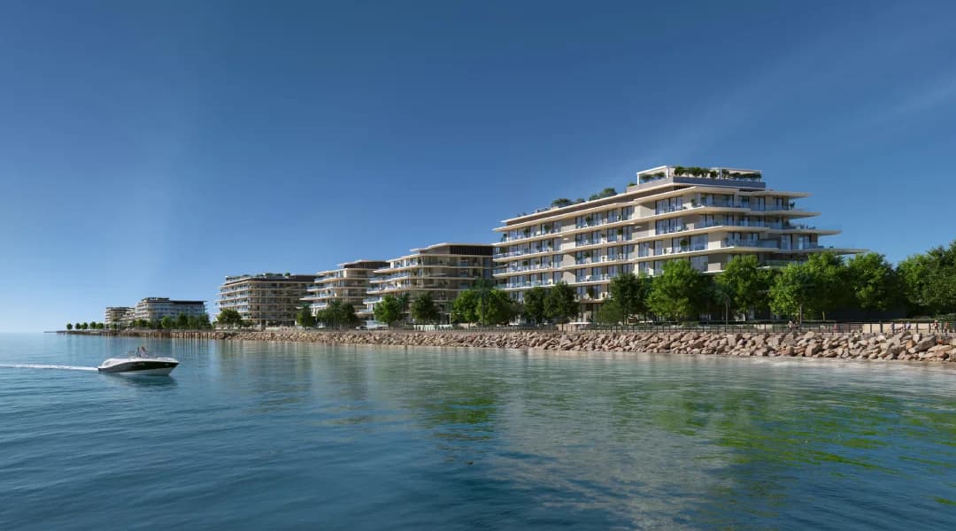 Bashayer Residences waterfront apartments on Hudayriyat Island, Abu Dhabi by Modon