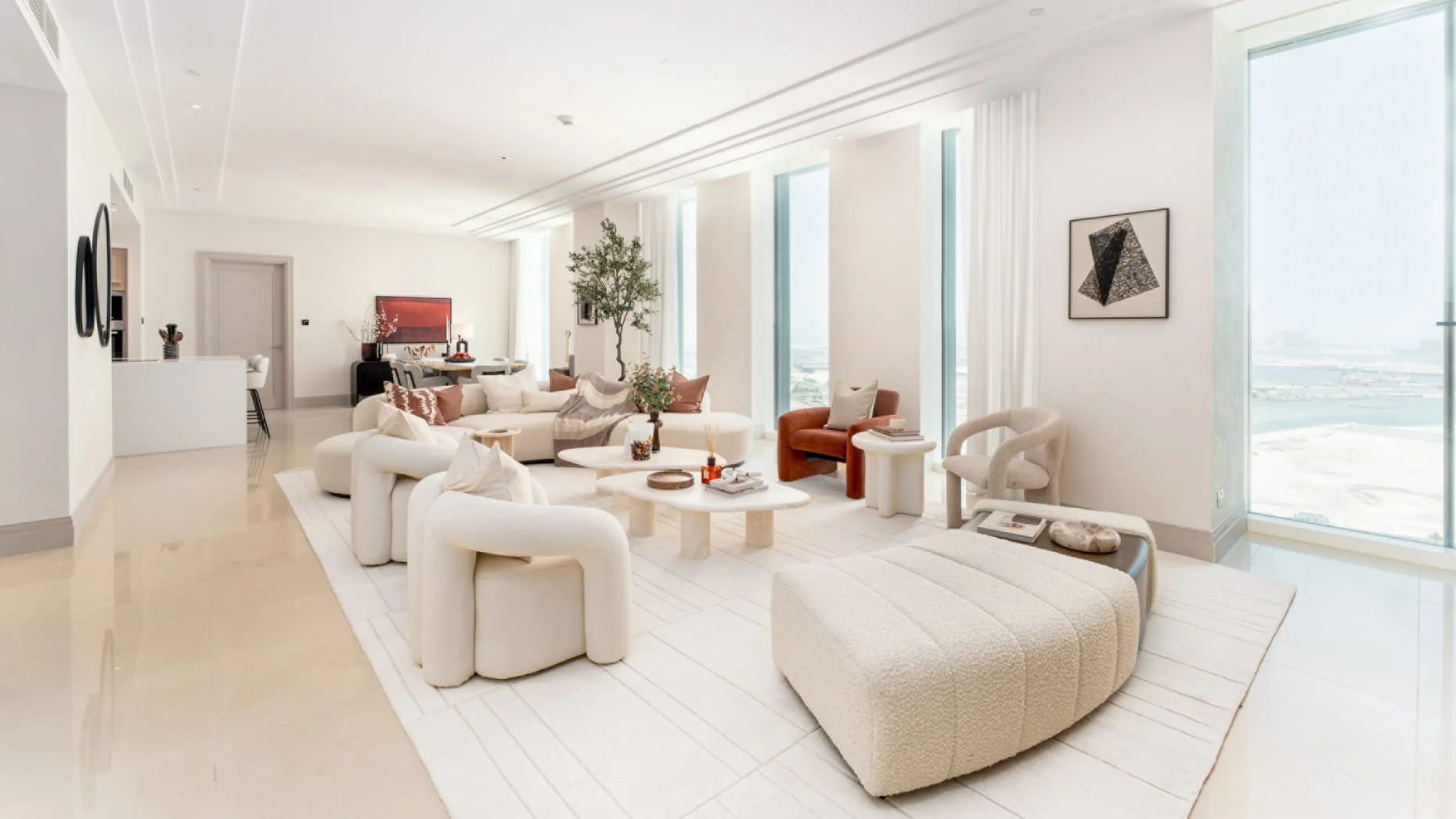 Ready residence interior at Four Seasons Private Residences Abu Dhabi, Al Maryah Island