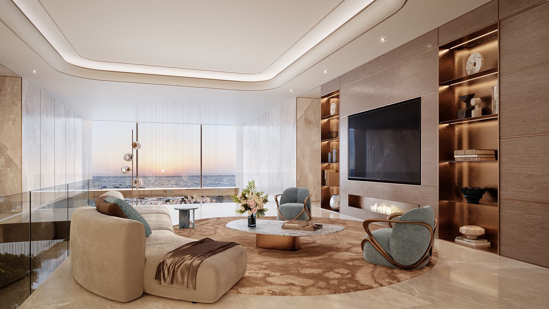 Jacob & Co. Sky Mansion living space