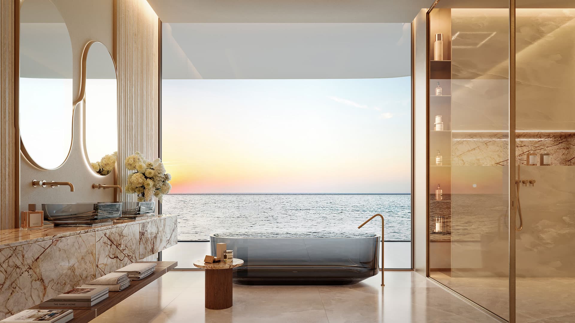 Jacob & Co. Beachfront Living penthouse salon