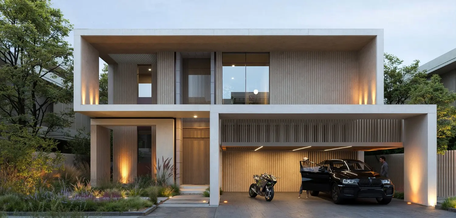 Naseem Al Jurf Sikka Townhouse three-bedroom exterior
