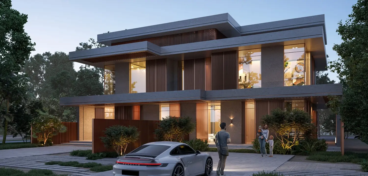 Naseem Al Jurf Somer Villa exterior, four bedrooms and 277 sqm GSA