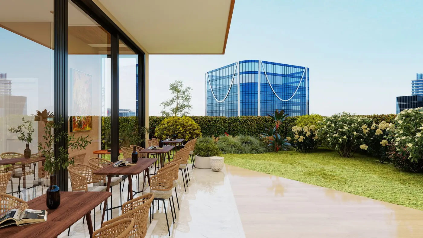 Elevated gardens reference for One&Only Private Residences Al Maryah Island, Abu Dhabi
