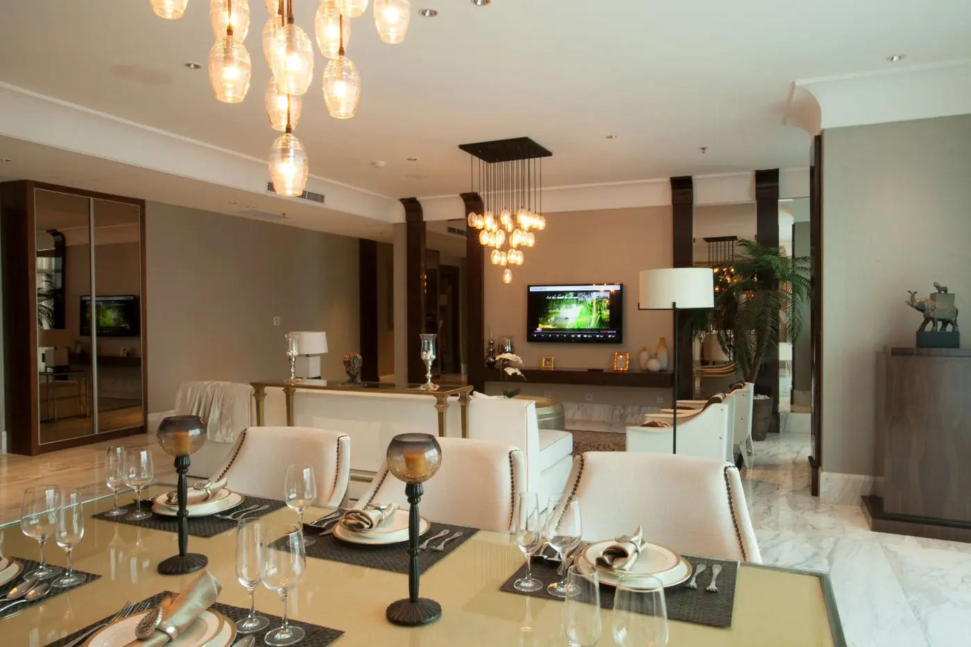 Social space reference for One&Only Private Residences Al Maryah Island, Abu Dhabi