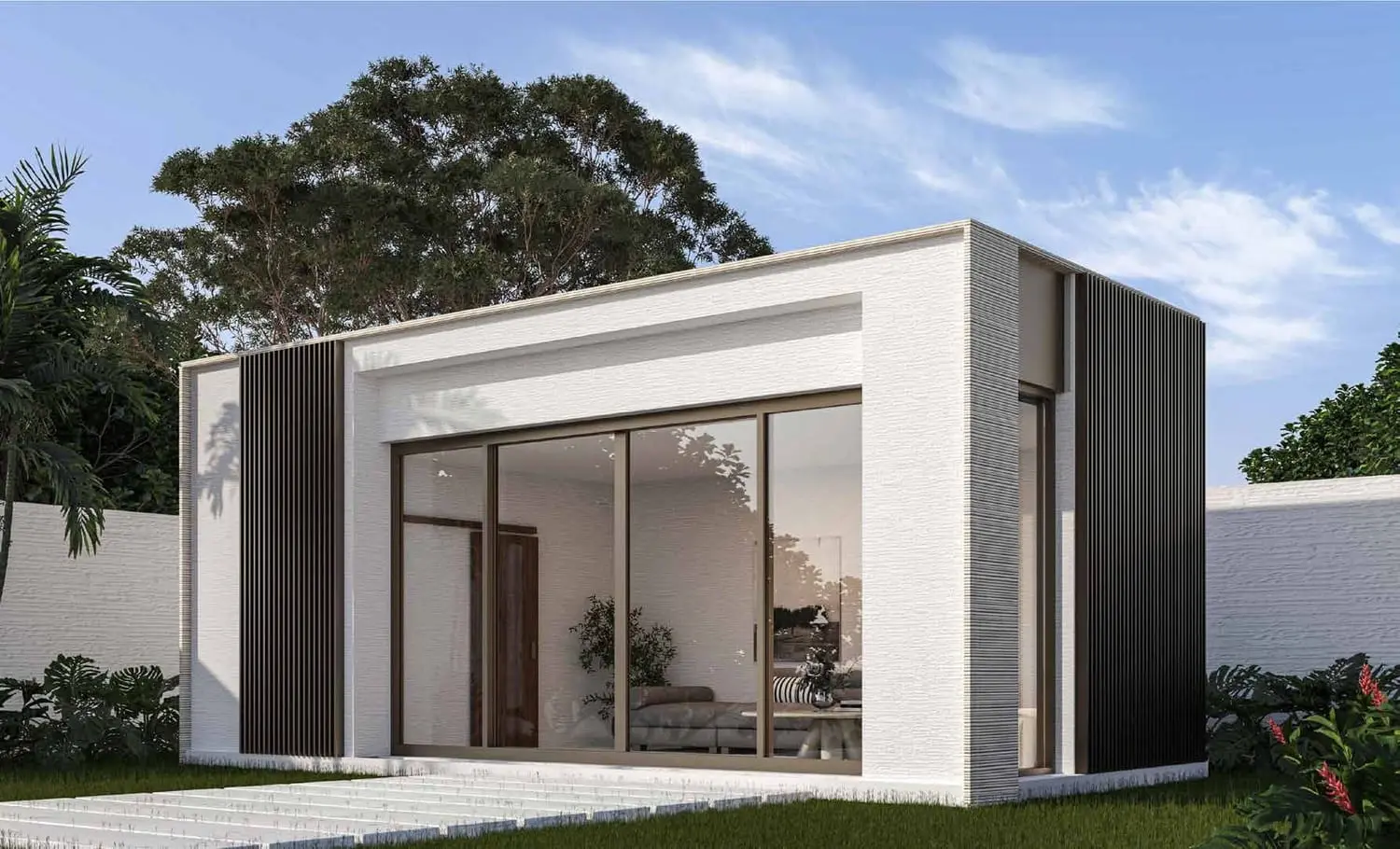 Saadiyat Lagoons villa garden studio pavilion by Aldar on Saadiyat Island, Abu Dhabi