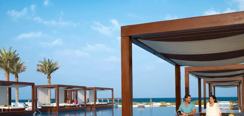 Saadiyat Beach Club near Sei Saadiyat on Saadiyat Island, Abu Dhabi