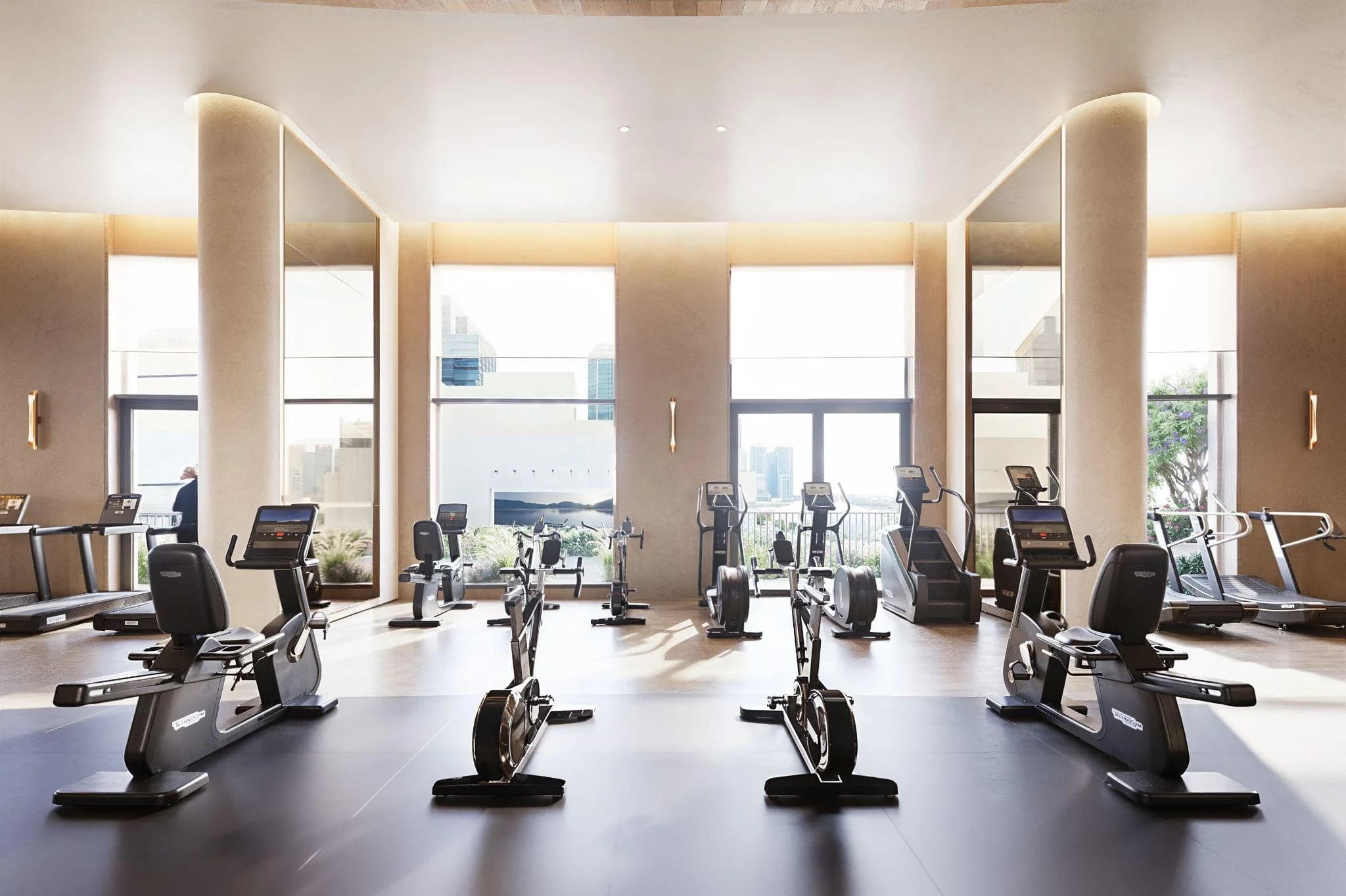 Residents fitness club at St. Regis The Residences, Al Maryah Island