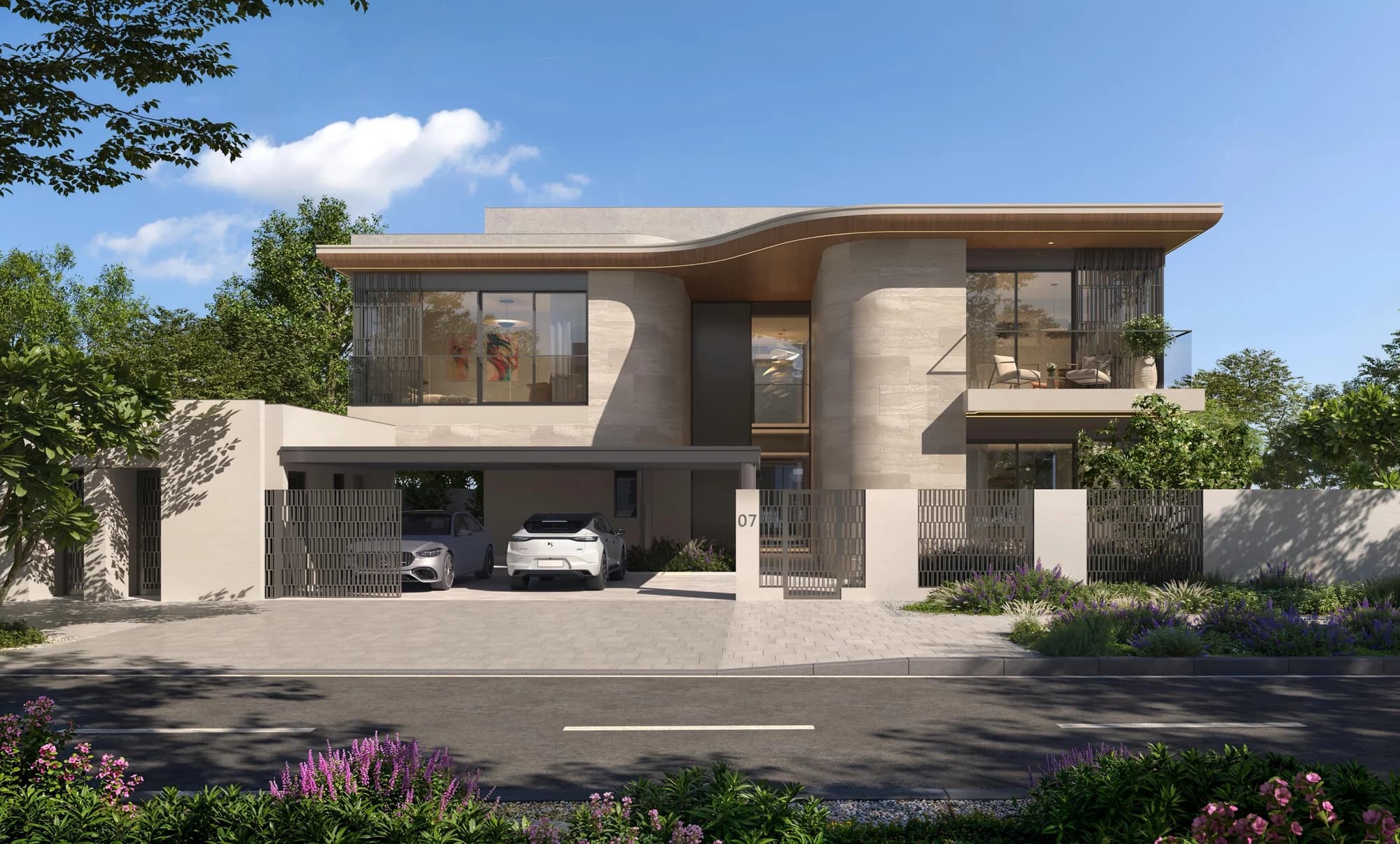 Talay villa coastal architectural expression at Marsa Al Saadiyat, Saadiyat Island