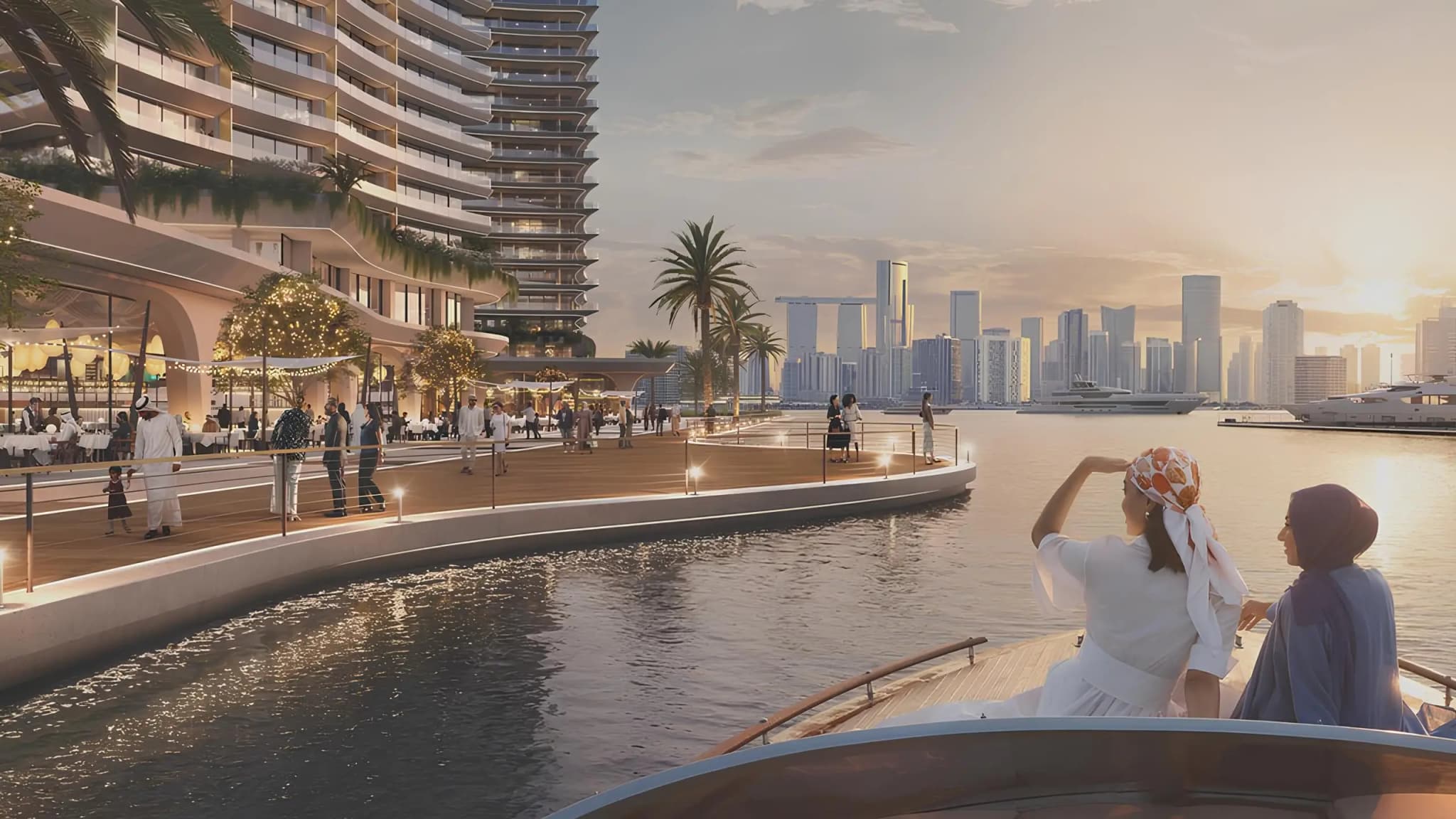 Marsa Al Saadiyat location on Saadiyat Island, Abu Dhabi