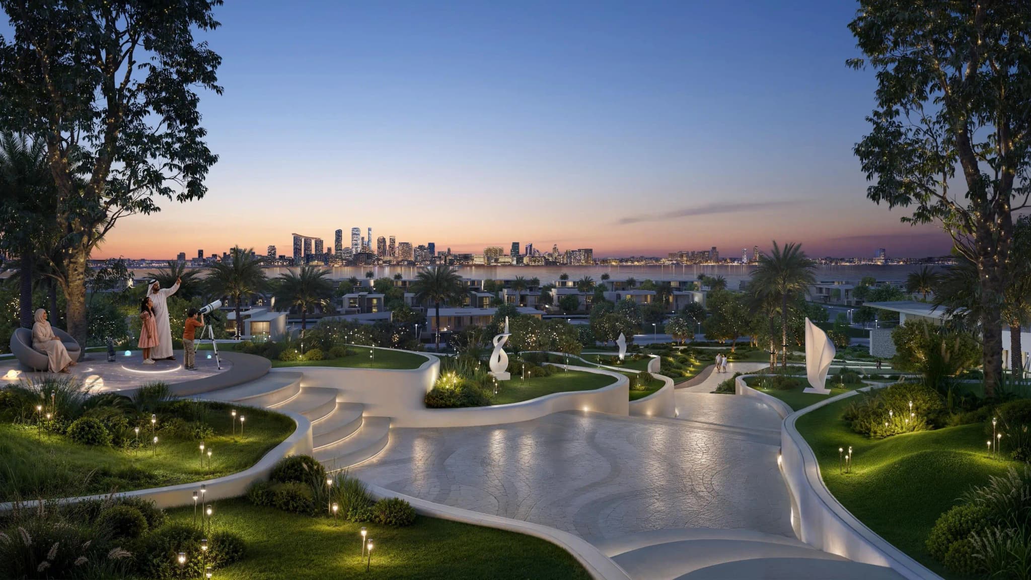 The Terrace at Marsa Al Saadiyat neighbourhood parks