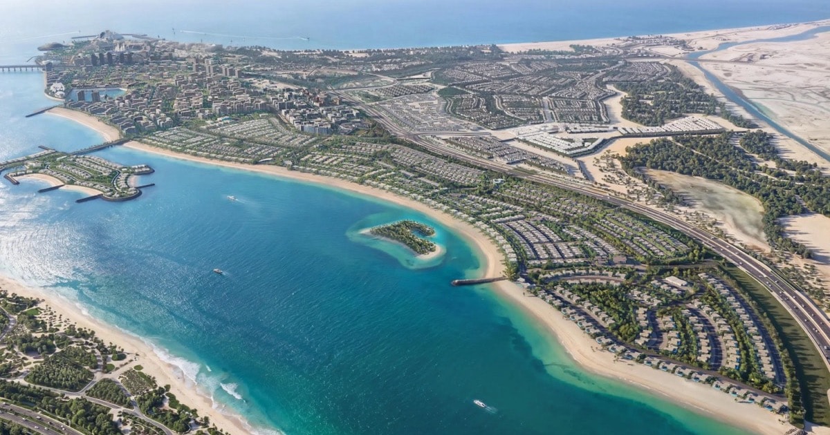 The Terrace at Marsa Al Saadiyat waterfront exterior by Aldar