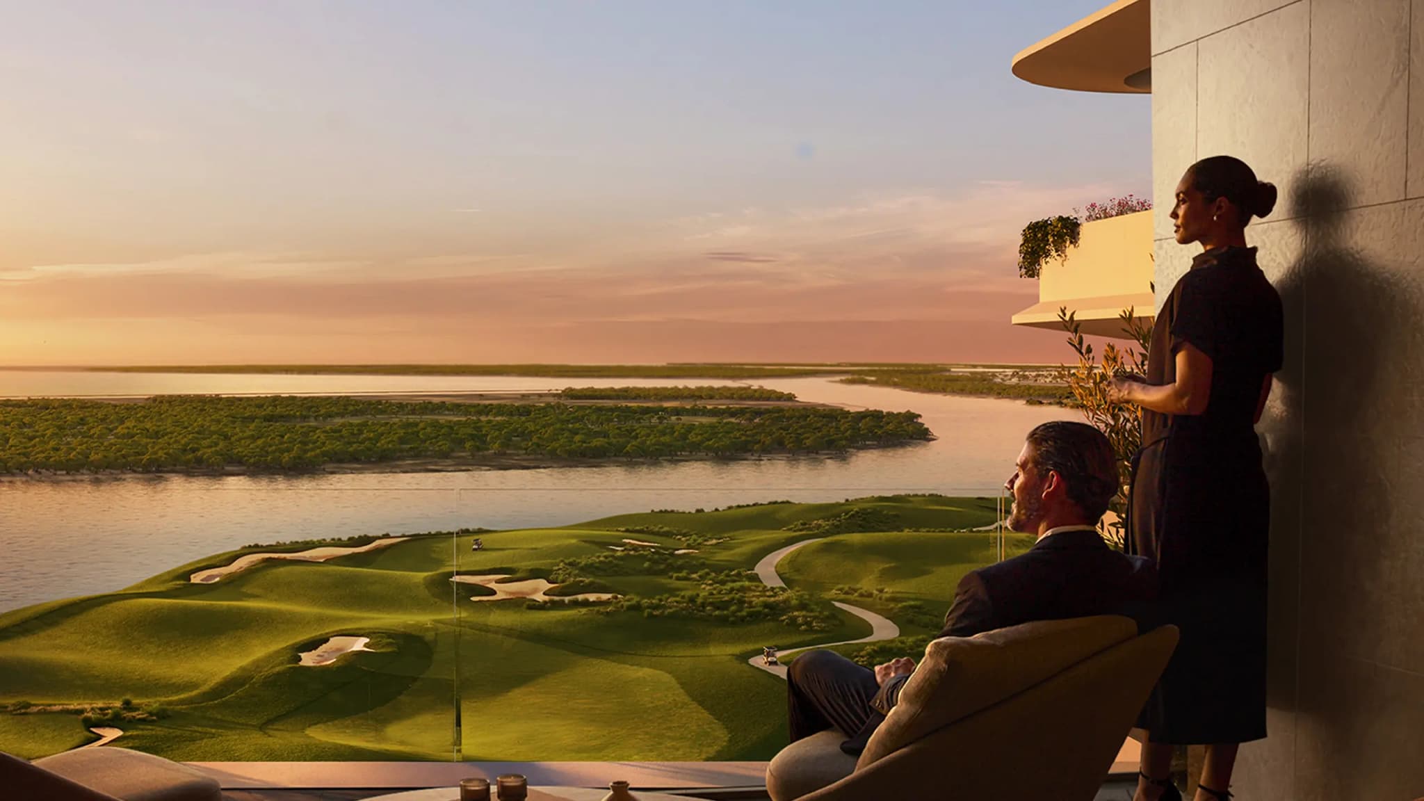 Waldorf Astoria Residences Yas on Yas Island with connectivity toward Zayed International Airport, Abu Dhabi