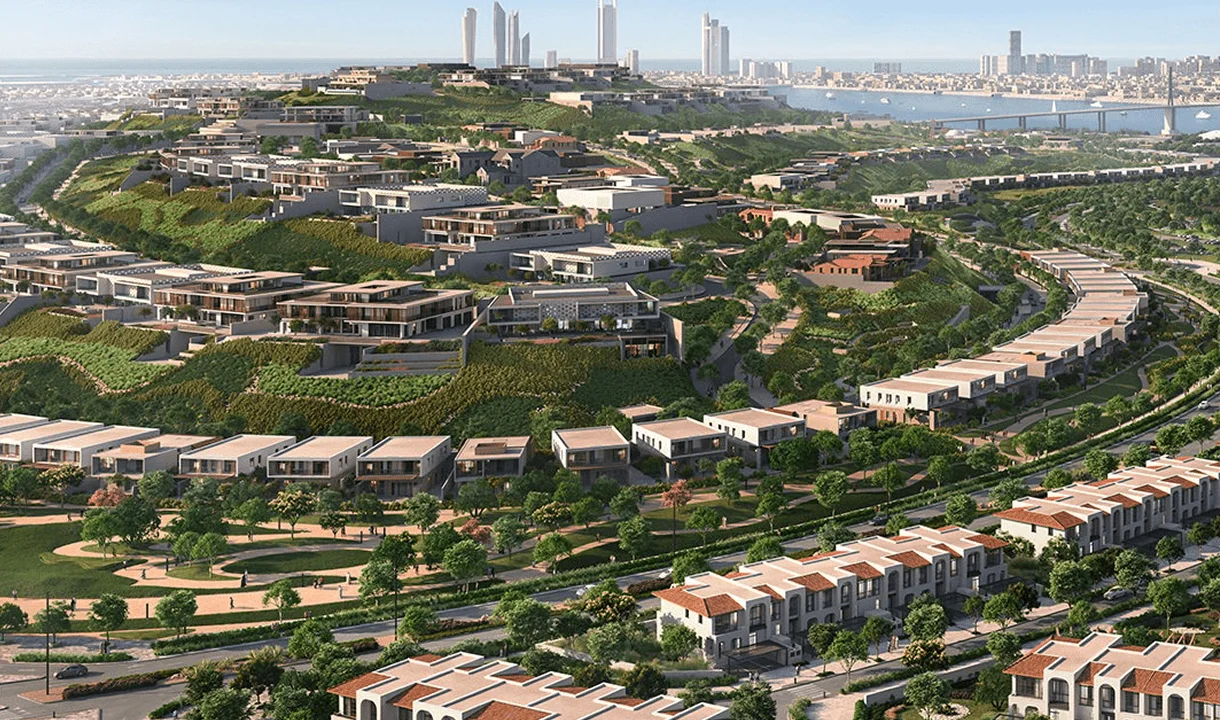 Hudayriyat Island master plan by Modon, Abu Dhabi sport and wellness island community